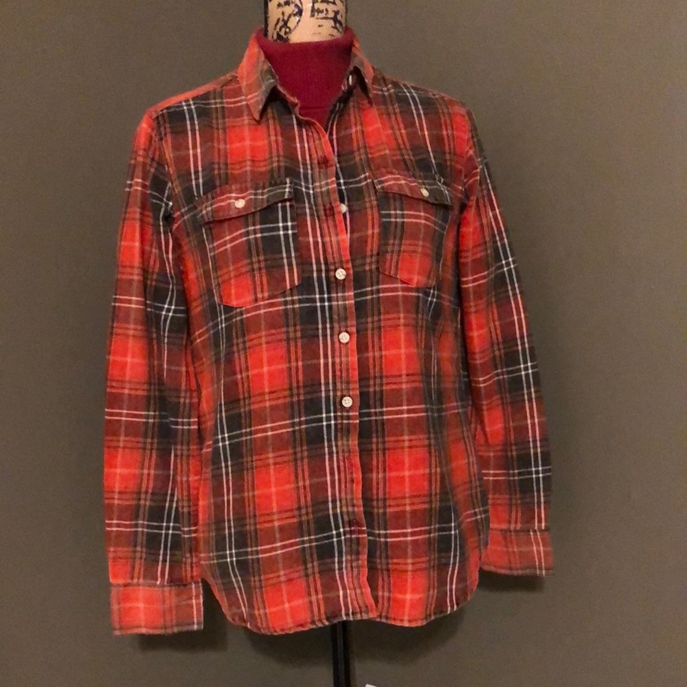MOSSIMO Flannel Shirt Size Large